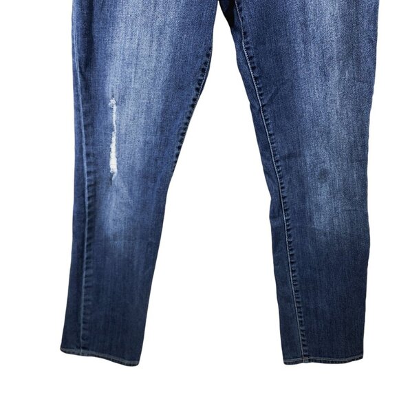 Kut From The‎ Kloth Jean Catherine Boyfriend KFTK Blue Denim Women's Size 8 READ - Picture 6 of 11